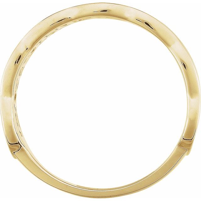 14K Yellow Freeform Ring