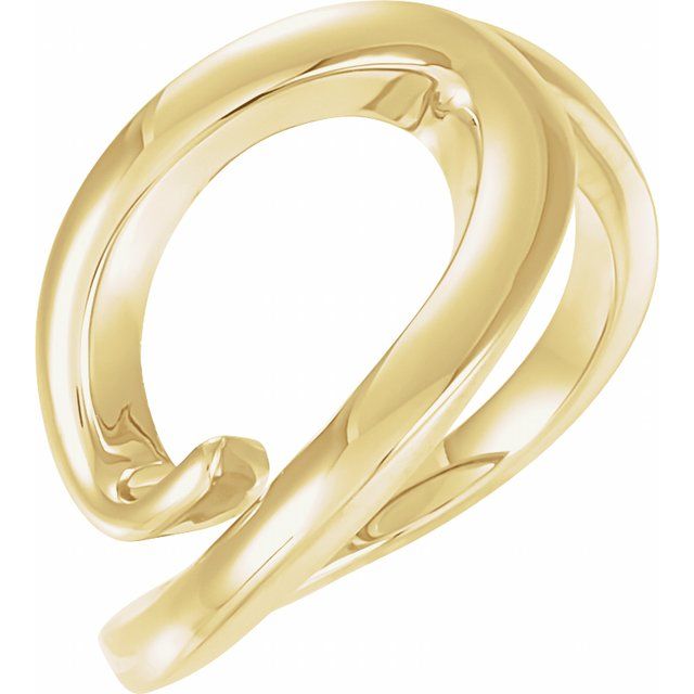 14K Yellow Freeform Ring