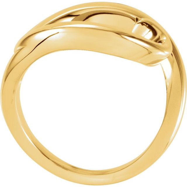14K Yellow Freeform Ring