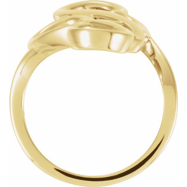 14K Yellow Freeform Ring