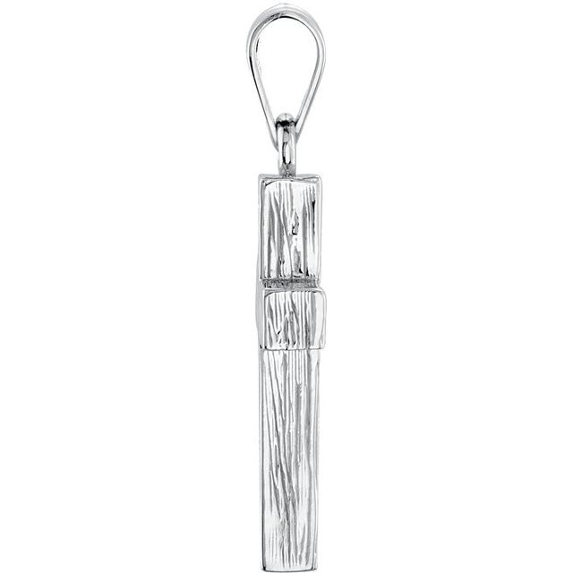 Sterling Silver 20x13 mm Cross Pendant