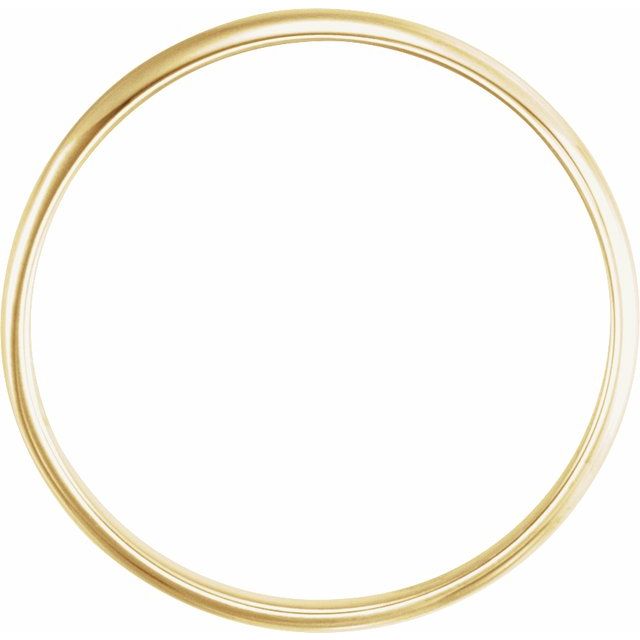 14K Yellow 1.6 mm Youth Ring