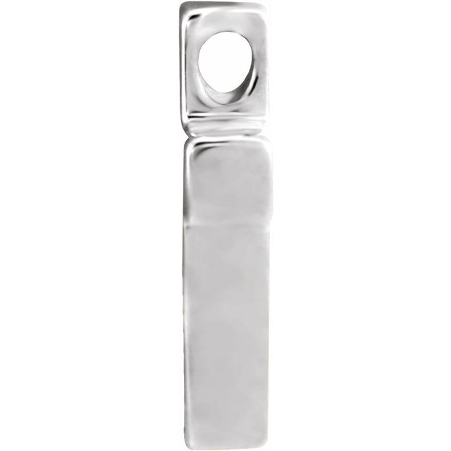 Sterling Silver Petite Cross Slide Pendant