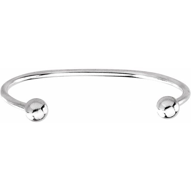 Sterling Silver Cuff 5 1/4' Bracelet