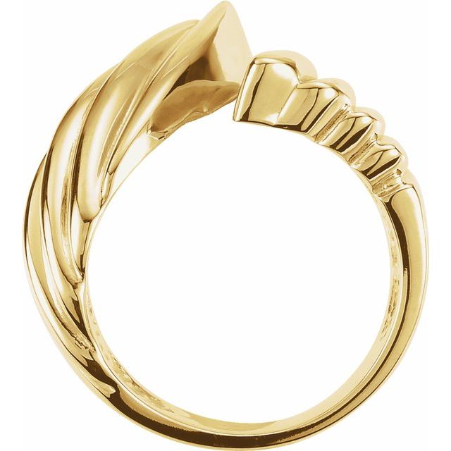 14K Yellow Freeform Ring