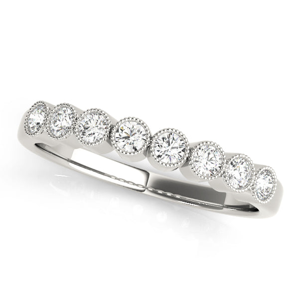Wedding Bands Bezel Set