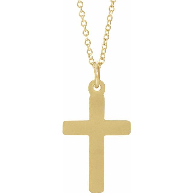 Necklace Cross 18' Necklace