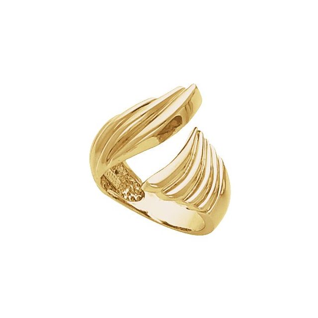 14K Yellow Freeform Ring