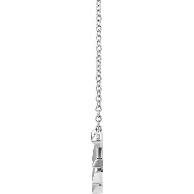 Sterling Silver Star 16' Necklace
