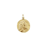 14K Yellow 15 mm St. Jude Thaddeus Medal