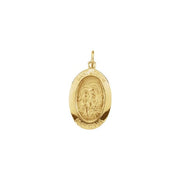 14K Yellow 19x13.5 mm St. Joseph Medal