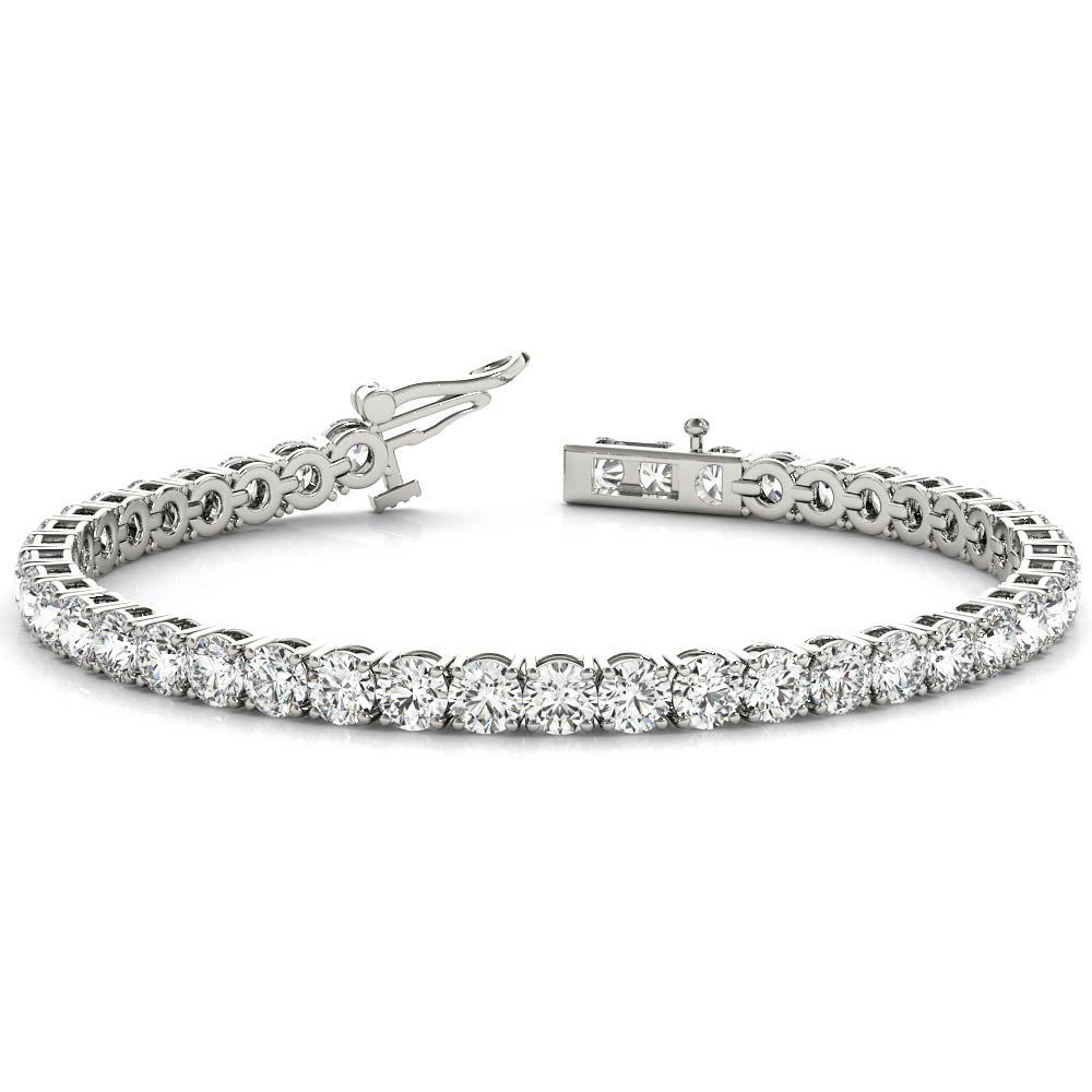 Bracelet In Line  Prong Set
