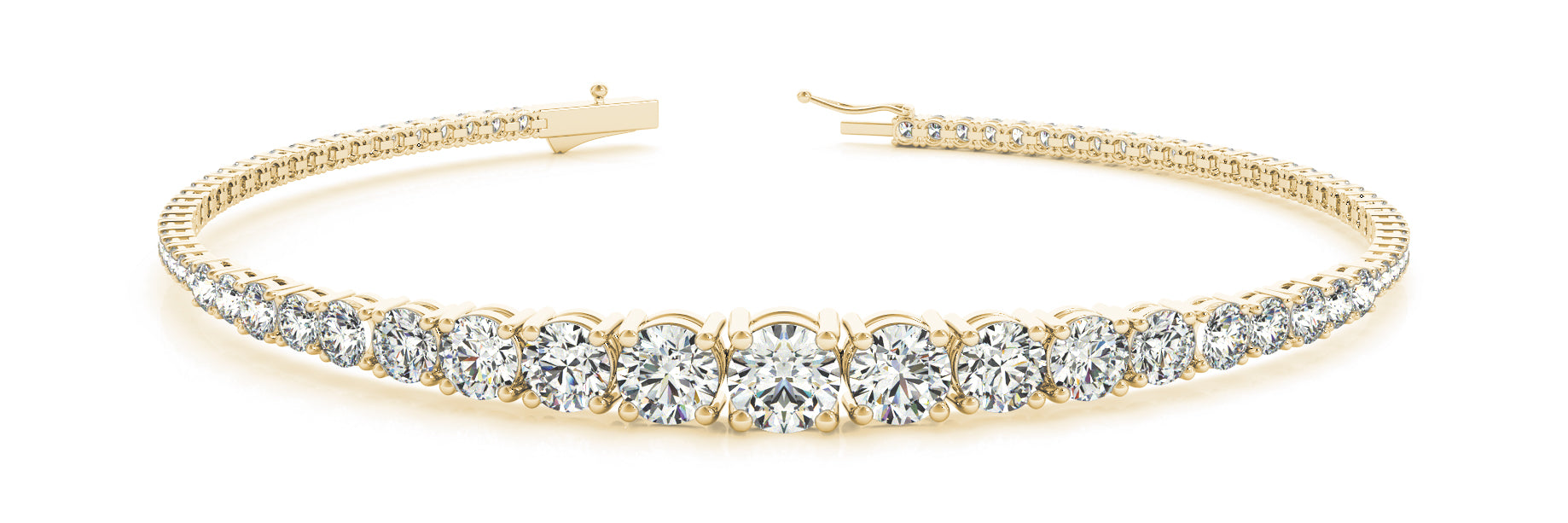 Bracelet In Line Prong Set