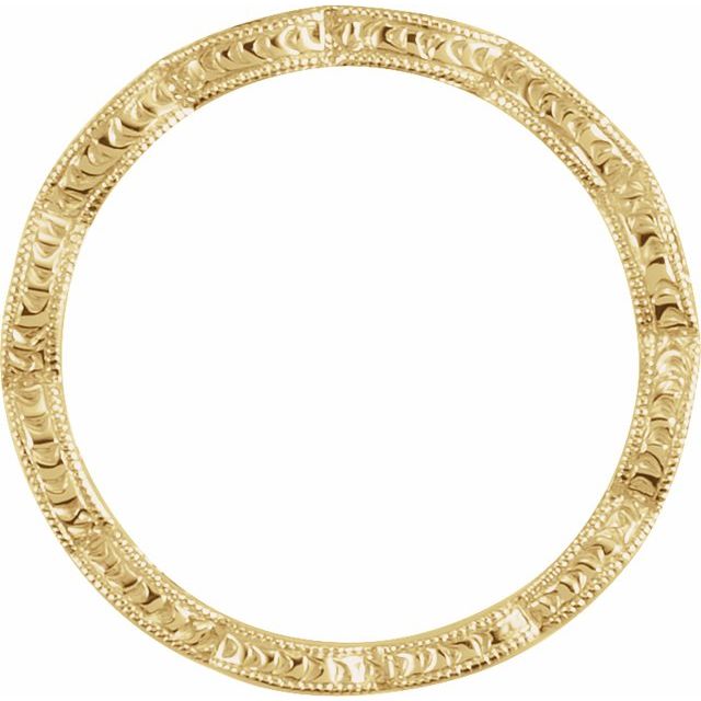 14K Yellow 1/8 CTW Natural Diamond Anniversary Band Size 7