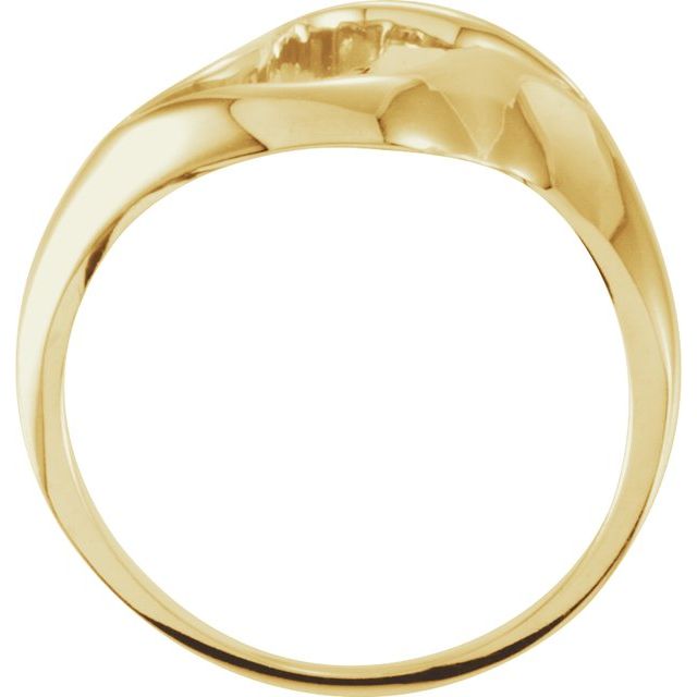 14K Yellow Freeform Ring