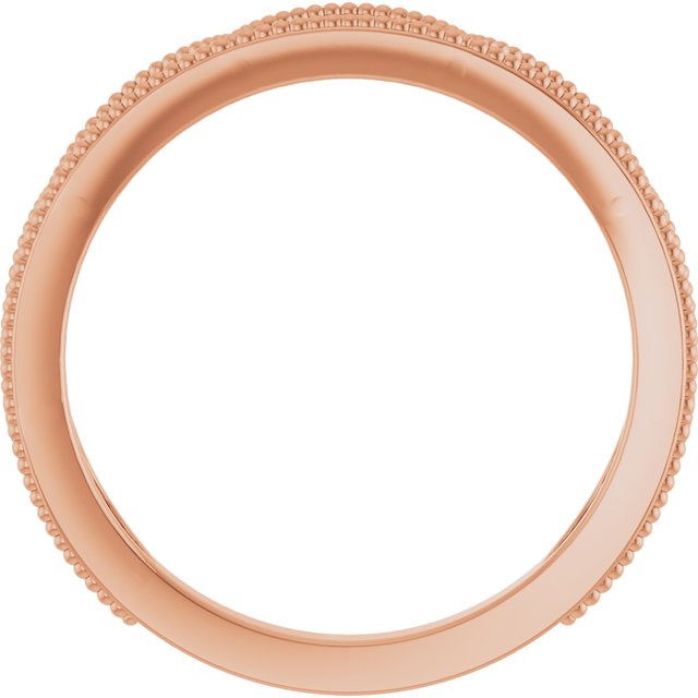 14k Rose Stackable Ring