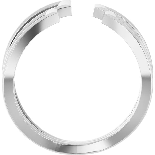 Sterling Silver Negative Space Ring