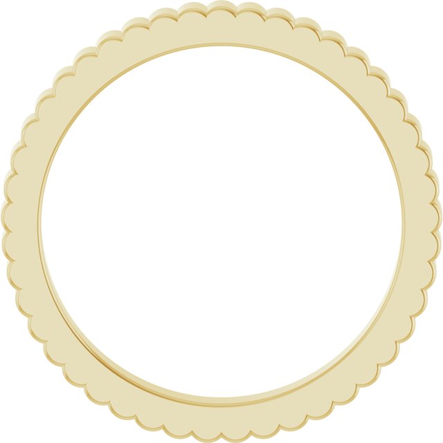 14k Yellow 2.5 Mm Grooved Band Size 7