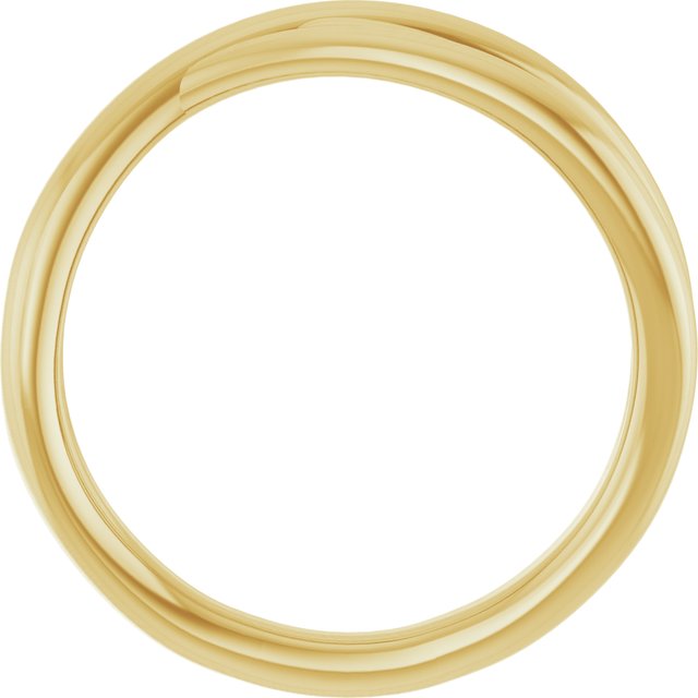 14k Yellow Criss-cross Ring