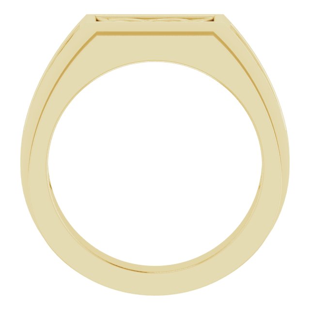 14k Yellow Celtic-inspired Ring