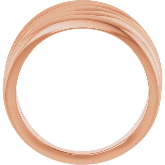 14K Rose Criss-Cross Ring