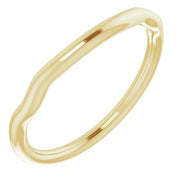 14k Yellow Band For 4.1 Mm Round Ring