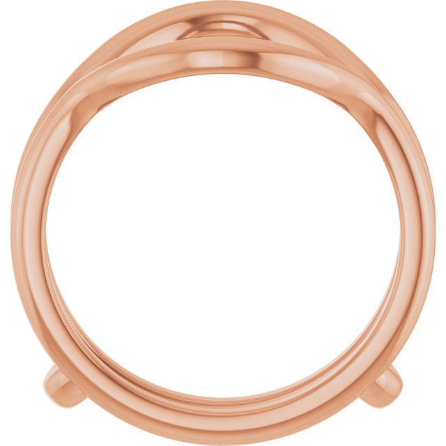 14K Rose  Ring Guard