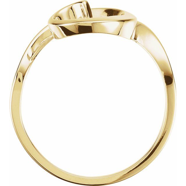 14K Yellow Freeform Ring