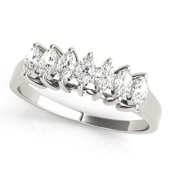 Wedding Bands Fancy Shape Marquise