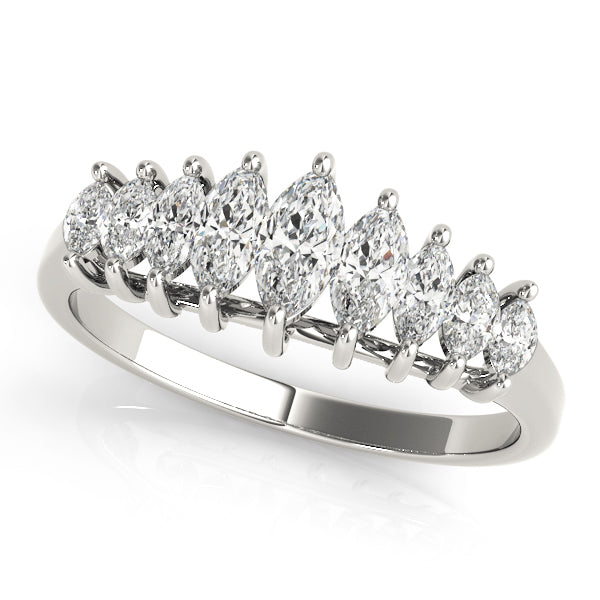 Wedding Bands Fancy Shape Marquise