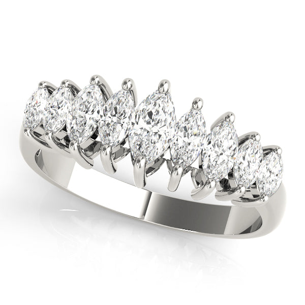 Wedding Bands Fancy Shape Marquise
