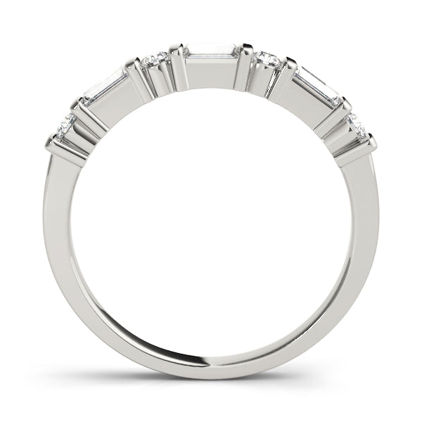 Wedding Bands Fancy Shape Baguette