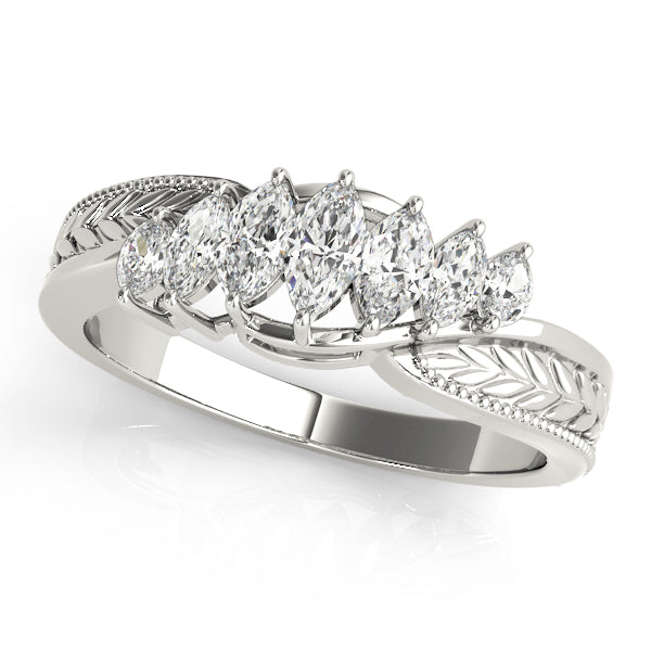Wedding Bands Fancy Shape Marquise