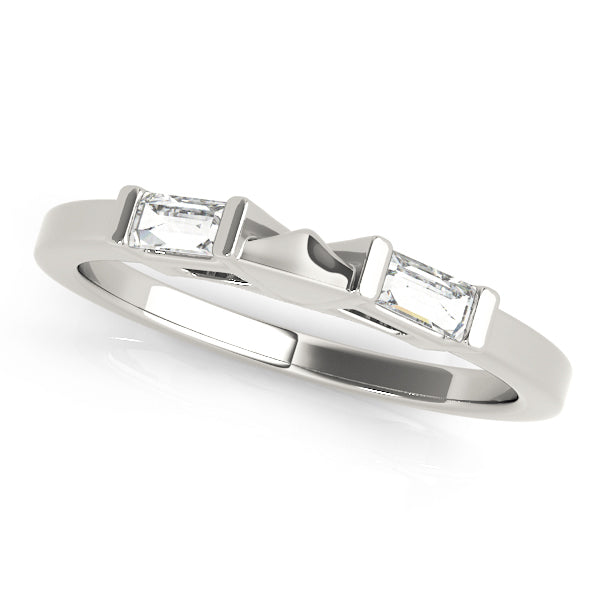 Wedding Bands Fancy Shape Baguette