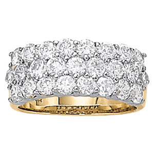 Diamond Fashion Pyramid Rings