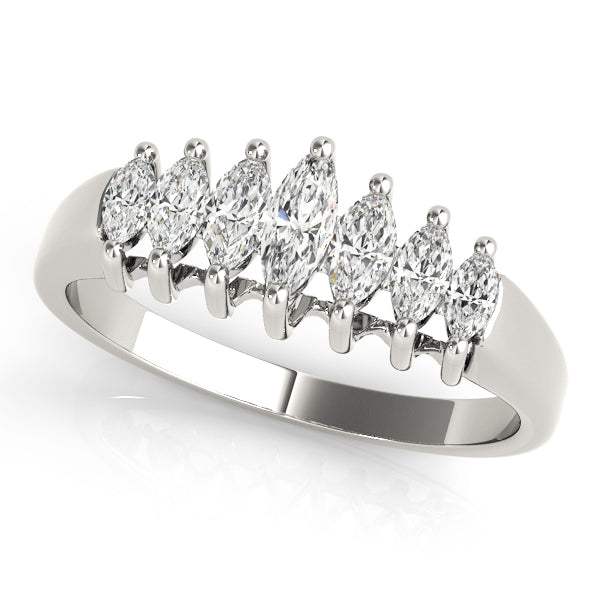 Wedding Bands Fancy Shape Marquise