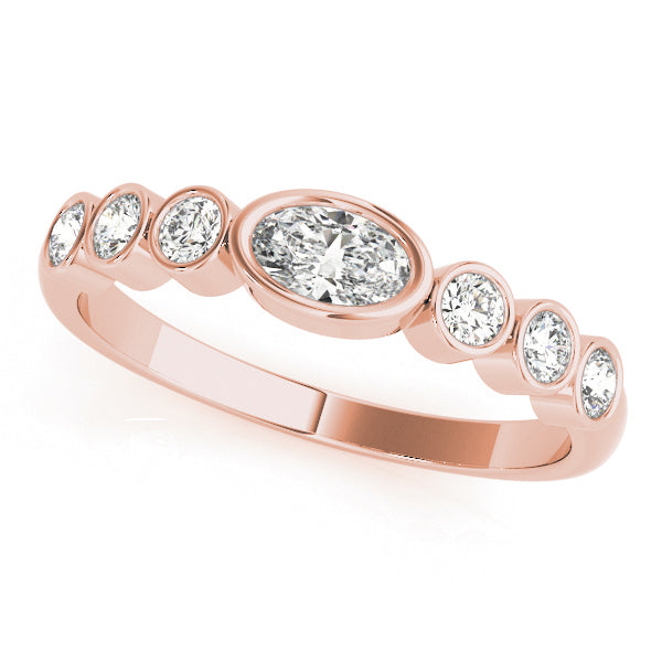 Oval Color Center Ring