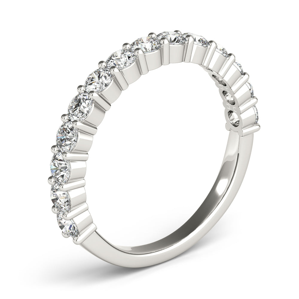 1/10 Ct Stone Prong Set Band
