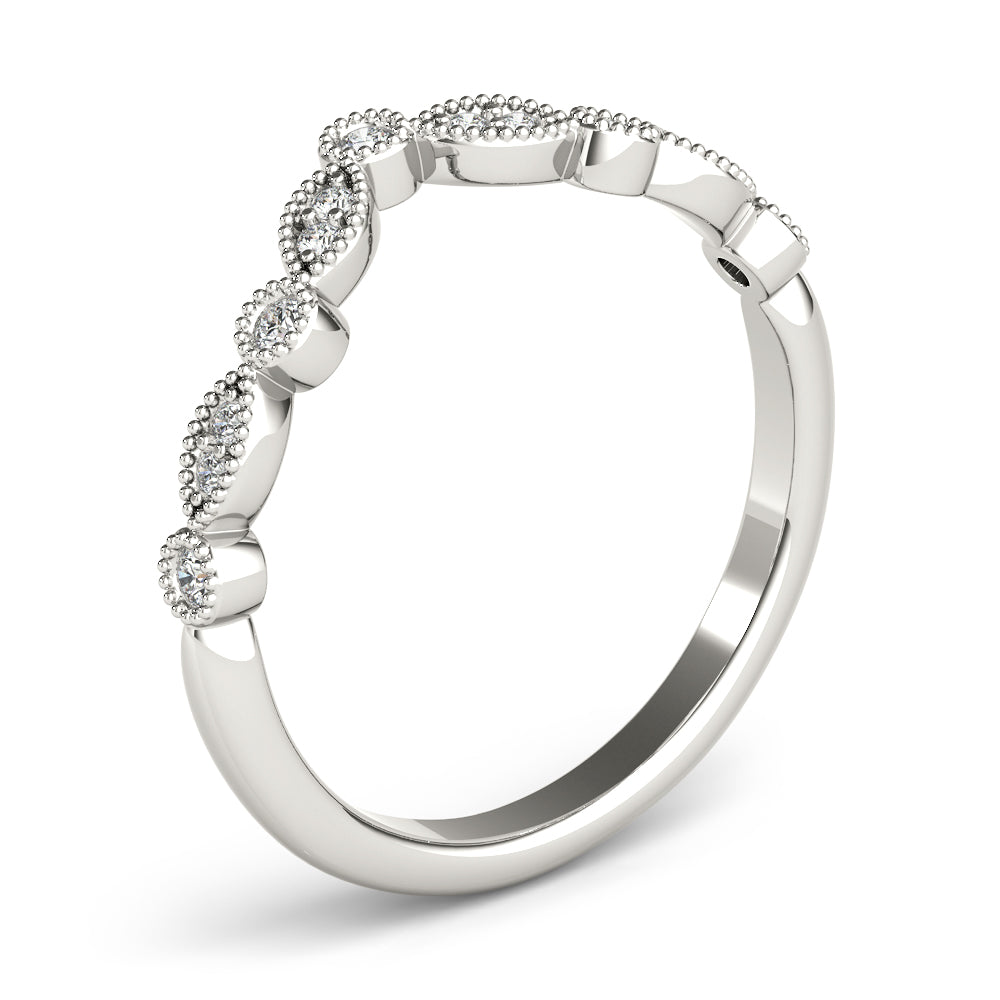 Chevron Diamond Band