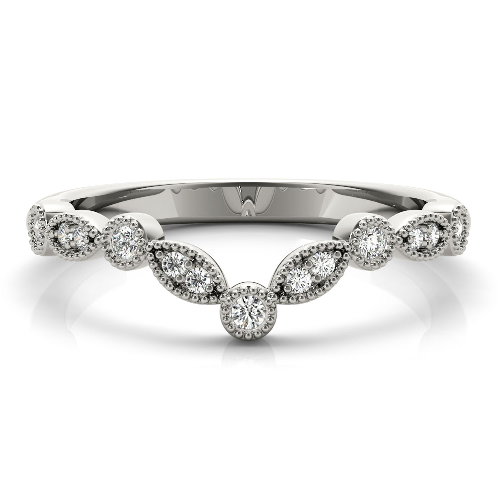 Chevron Diamond Band