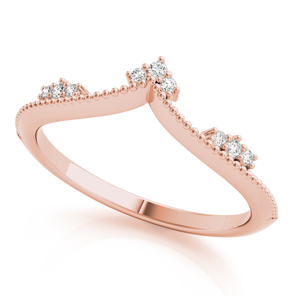 Chevron Diamond Band