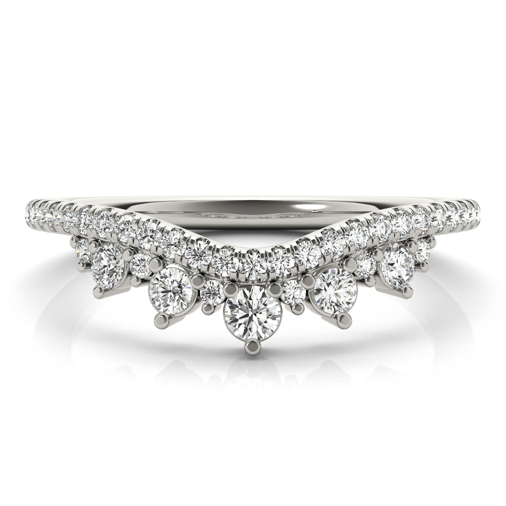 Chevron Diamond Band
