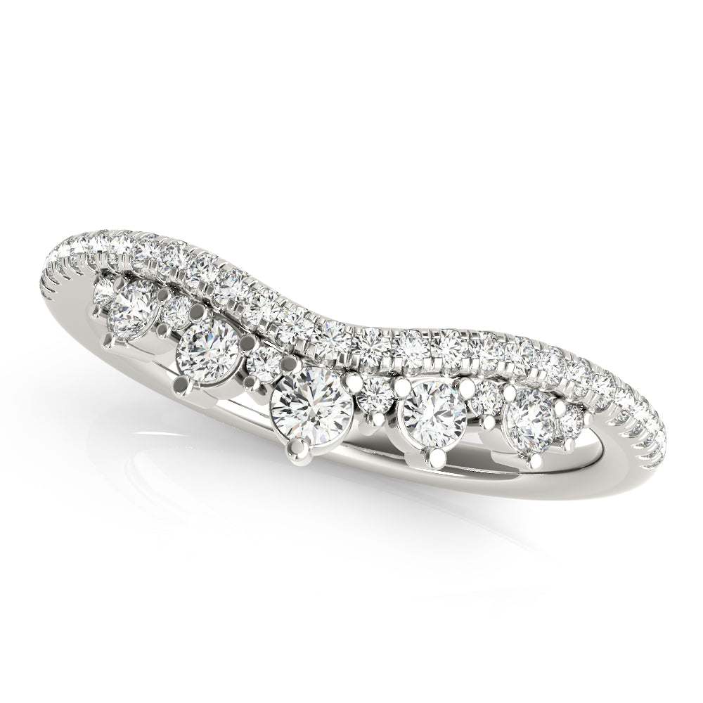 Chevron Diamond Band