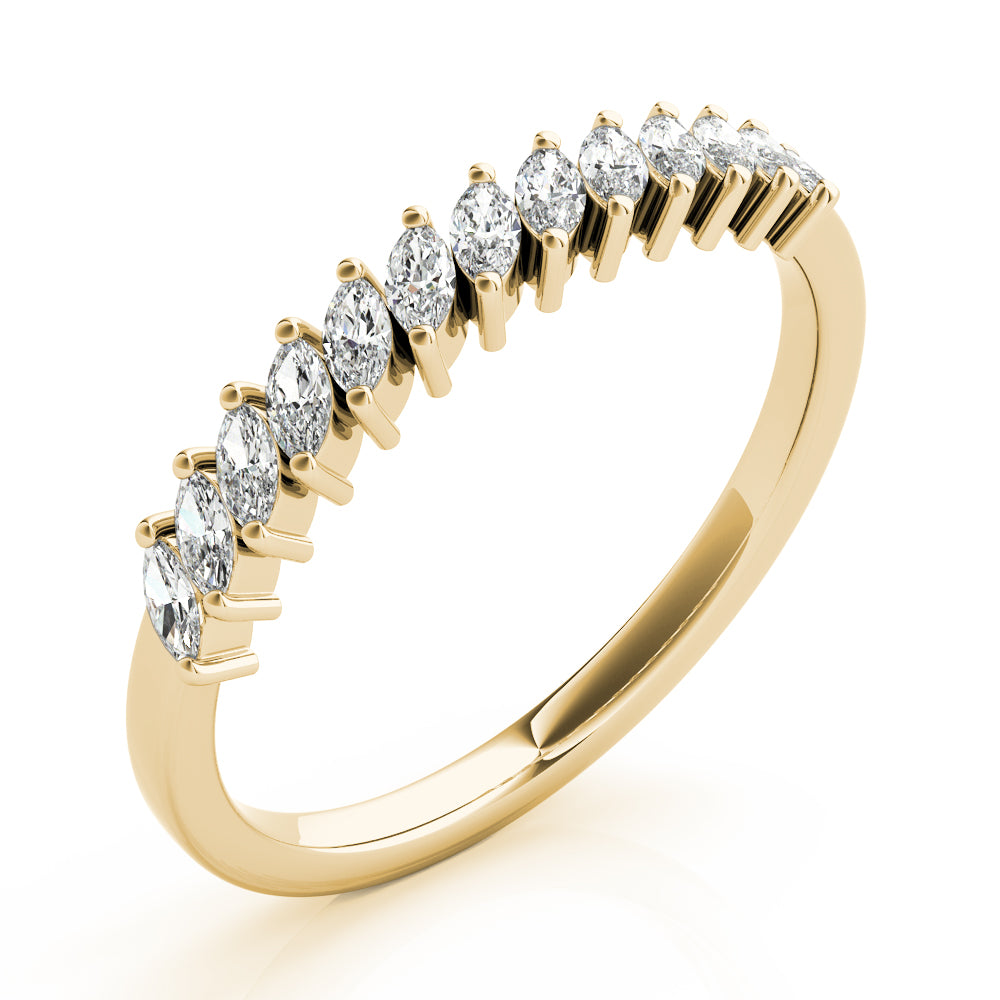 Marquise Diamond Band