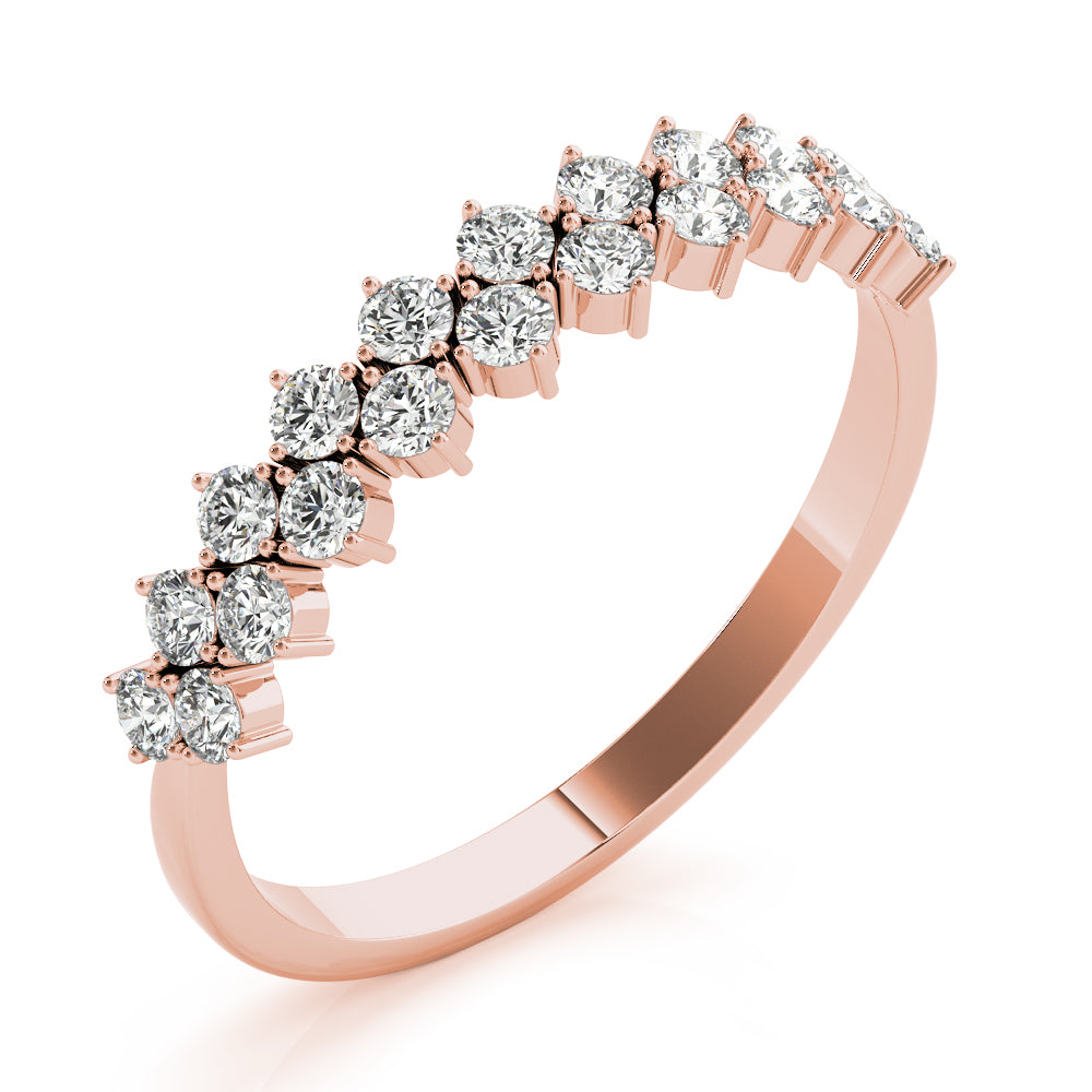Two Row Rd Diamond Band