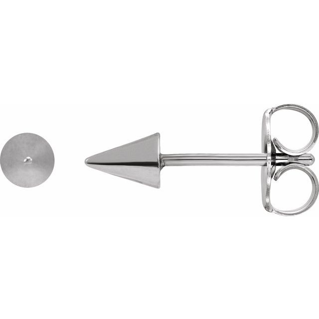 Sterling Silver Spike Earrings