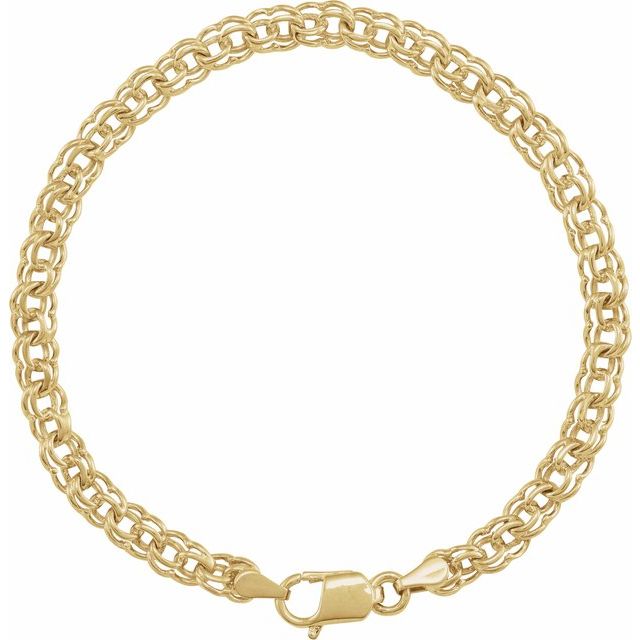 14K Yellow 4.7 mm Cable 7' Chain