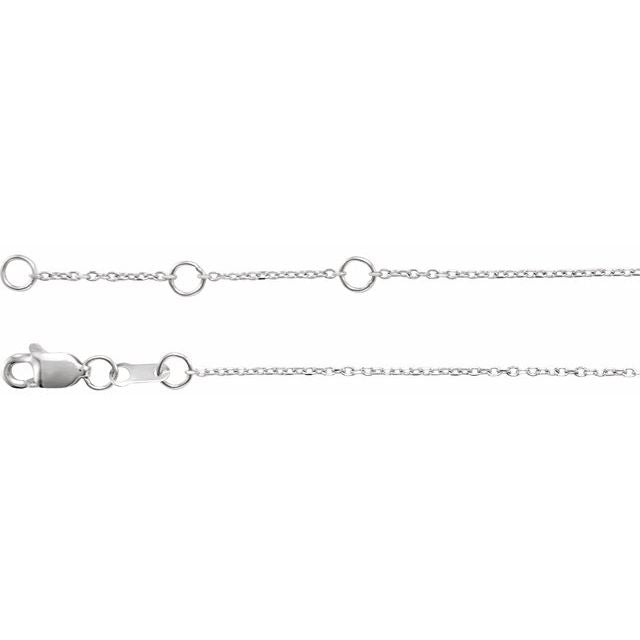 Sterling Silver Mama 6 1/2-7 1/2' Bracelet