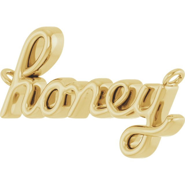 14K Yellow Honey 18' Necklace