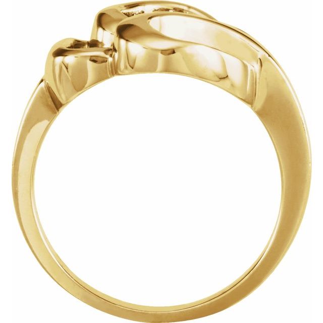 14K Yellow Freeform Ring
